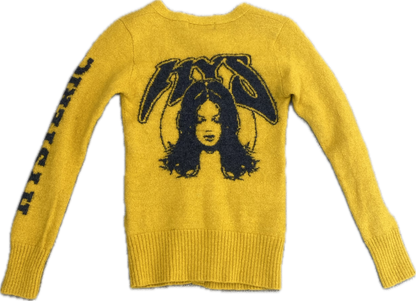 Hysteric Glamour Yellow Cardigan