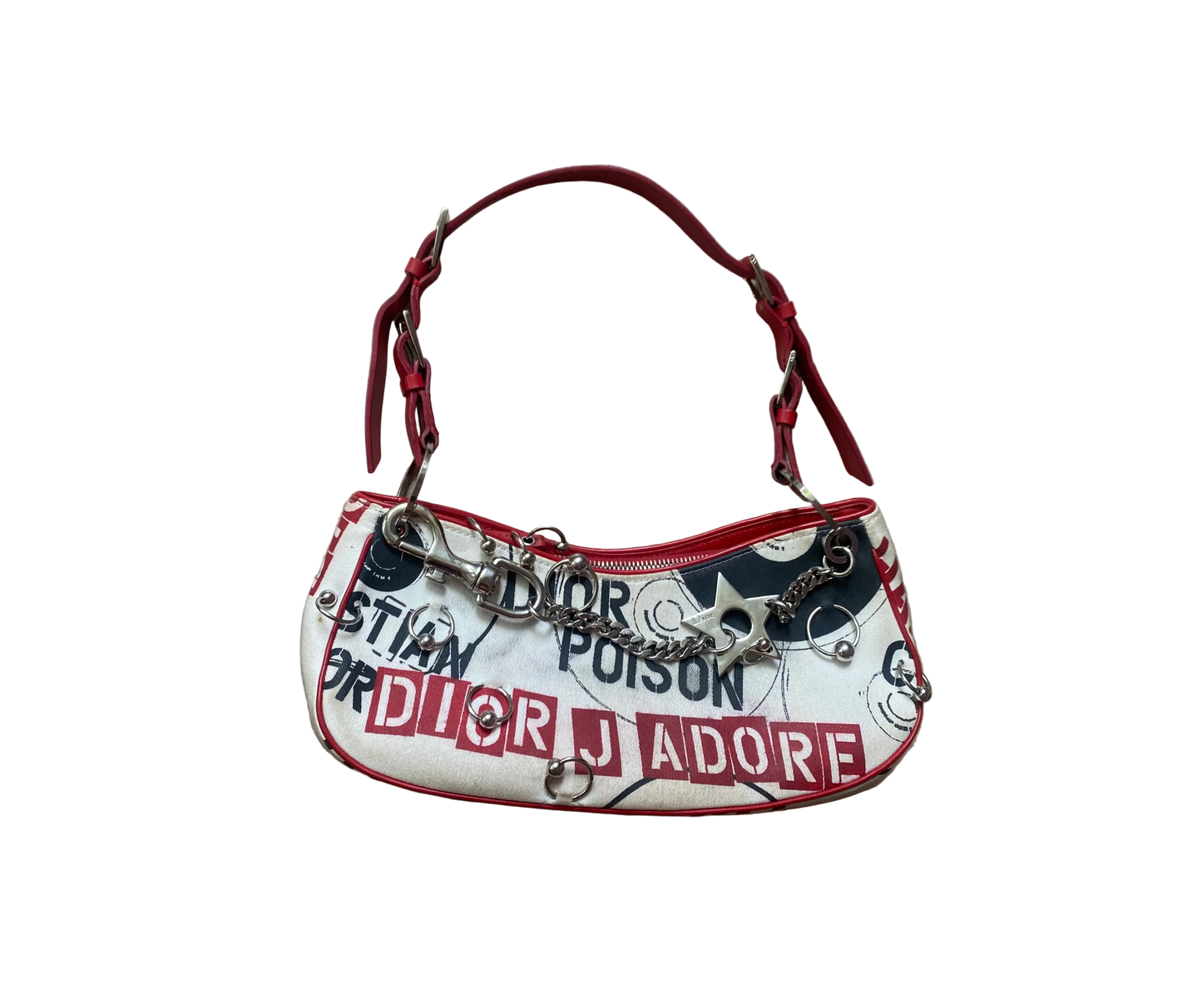 Christian Dior ‘Hardcore’ Pierced Shoulder Bag