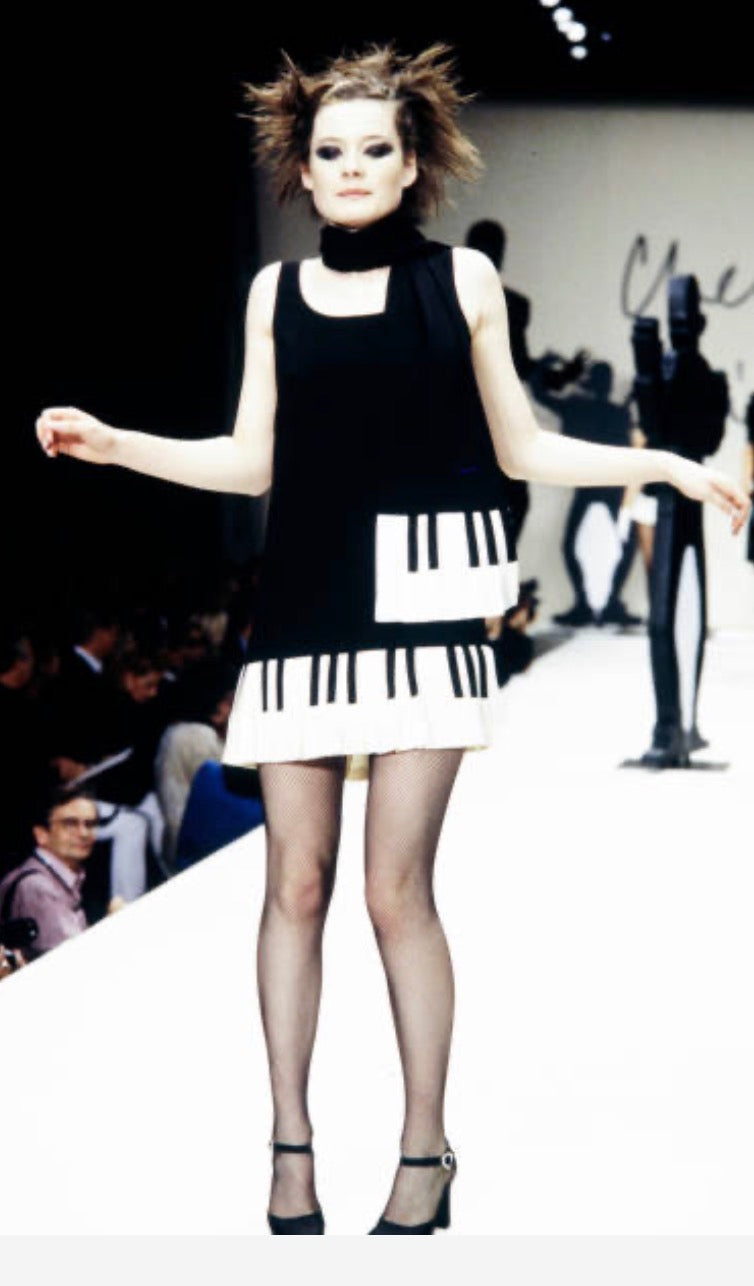 Moschino Cheap & Chic Piano Mini Dress