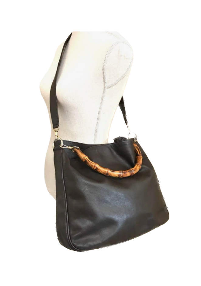 Gucci by Tom Ford Bamboo Leather Bag