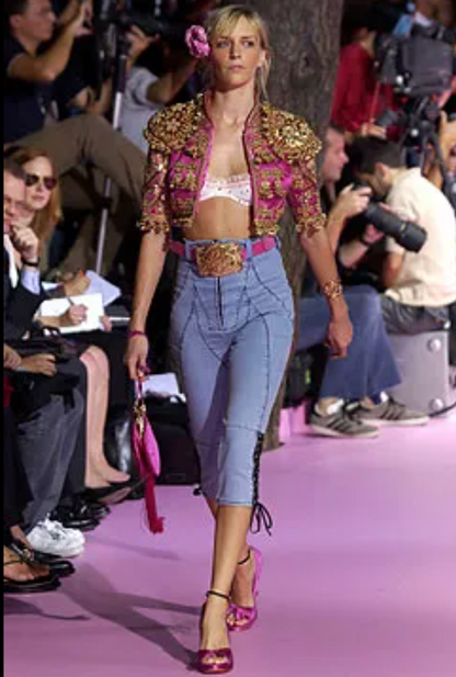 Dolce & Gabbana Slim Anchor Jeans