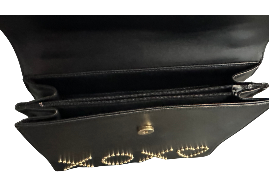 Moschino XO Studded Handbag
