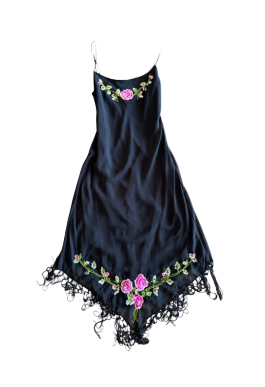 Betsey Johnson Beaded Rose Dress