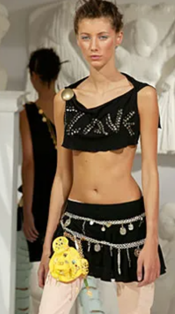 Dolce & Gabbana Spring “Diva” Studded Halter Top