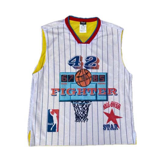 Dolce & Gabbana Basketball Jersey Top