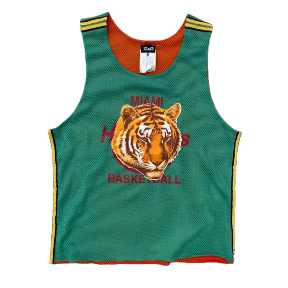 Dolce & Gabbana Tiger Mesh Jersey