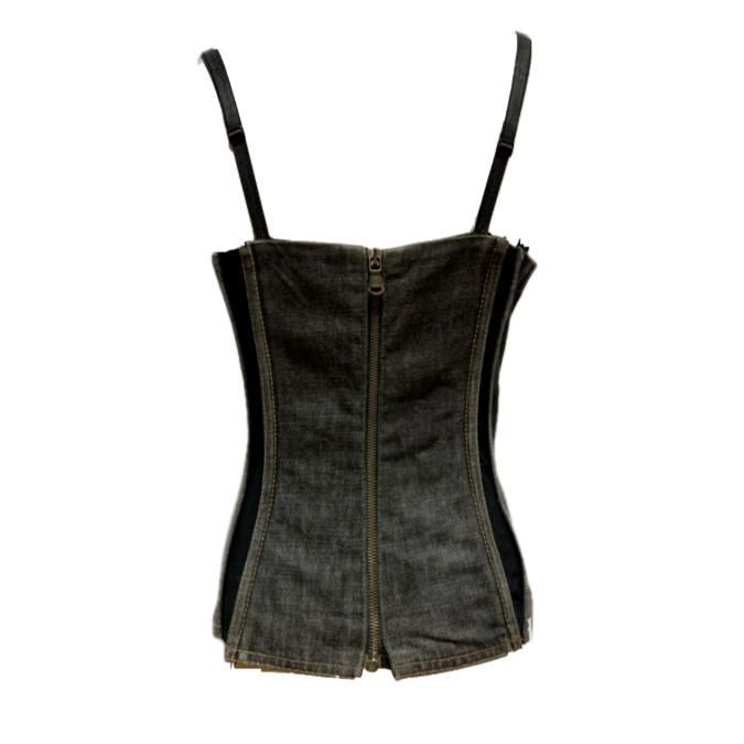 Dolce & Gabbana Butterfly Corset Top