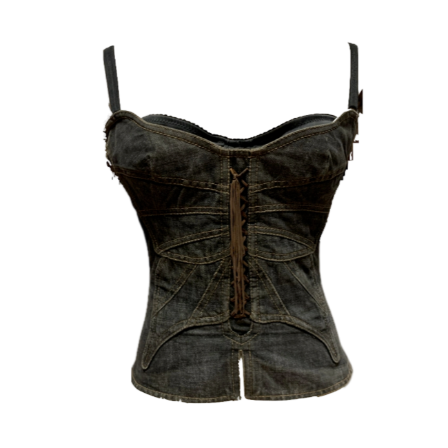 Dolce & Gabbana Butterfly Corset Top