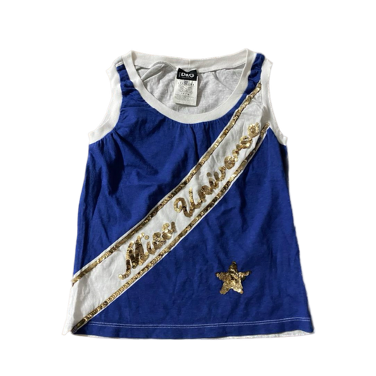 Dolce & Gabbana “Miss Universe” Tank Top