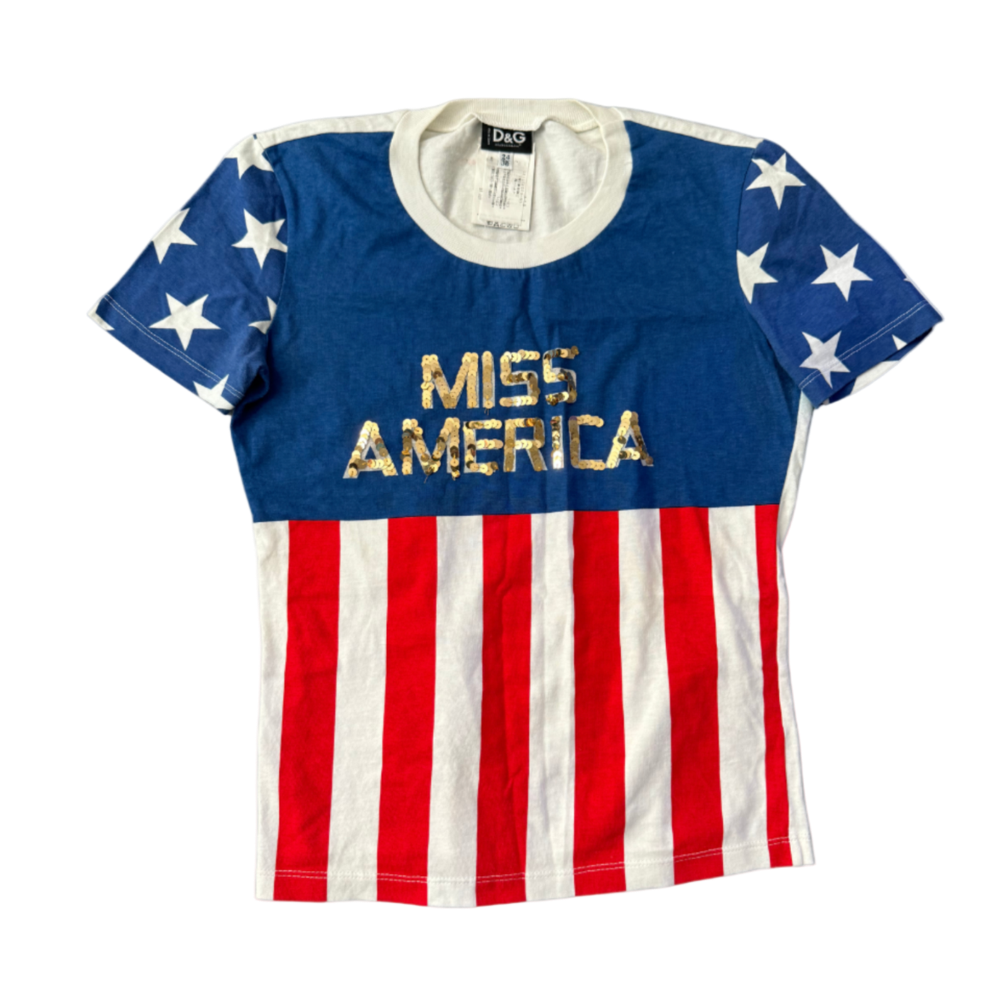 Dolce & Gabbana “Miss America” T-Shirt