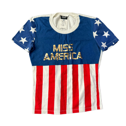 Dolce & Gabbana “Miss America” T-Shirt