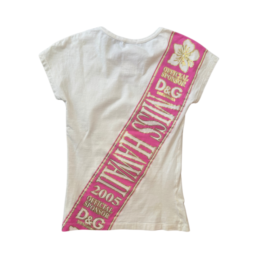 Dolce & Gabbana “Miss Hawaii” T-Shirt