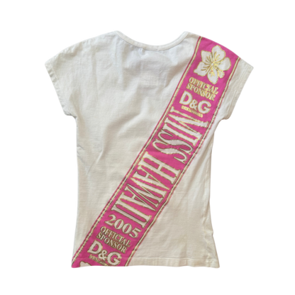 Dolce & Gabbana “Miss Hawaii” T-Shirt