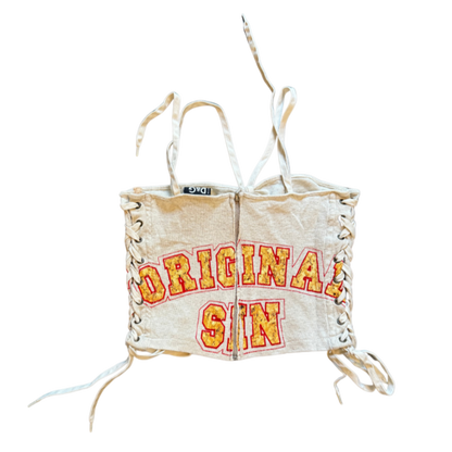 Dolce & Gabbana “Super Nature Original Sin” Corset Top