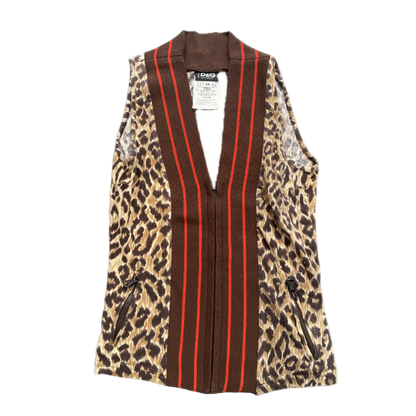 Dolce & Gabbana Leopard “Aerobic Groove” Vest