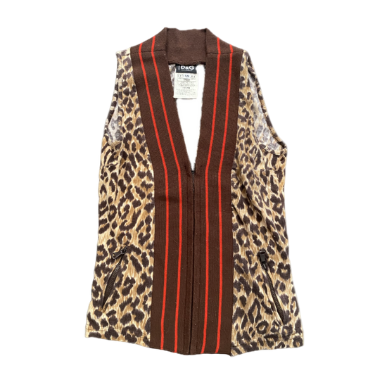 Dolce & Gabbana Leopard “Aerobic Groove” Vest