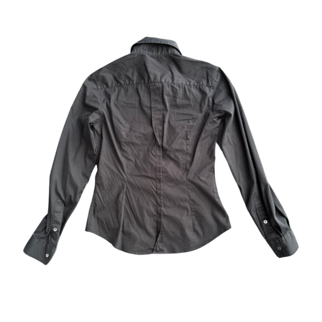 Dolce & Gabbana Black Button-Up Top