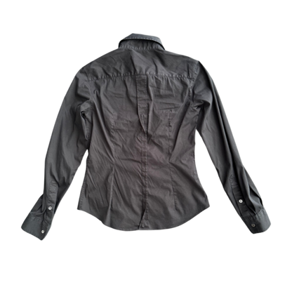 Dolce & Gabbana Black Button-Up Top