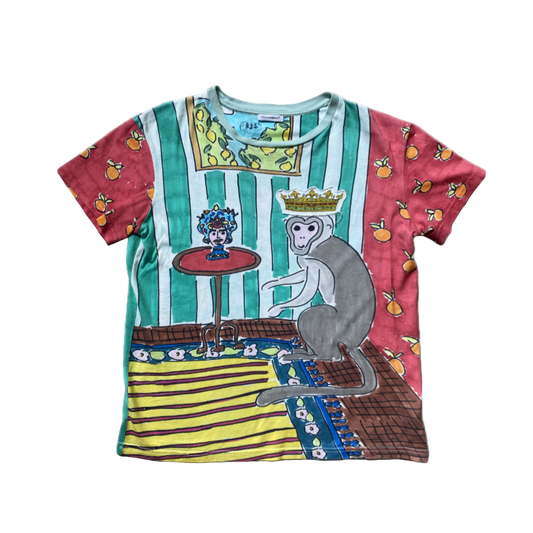 Dolce & Gabbana Monkey Printed T-Shirt