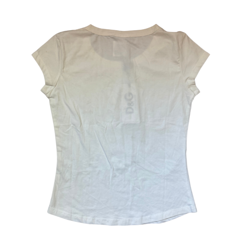 Dolce & Gabbana “Las Vegas” Rhinestone Tee Shirt