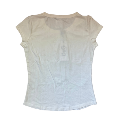 Dolce & Gabbana “Las Vegas” Rhinestone Tee Shirt