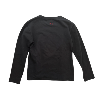 Dolce & Gabbana Rhinestone Disney Top