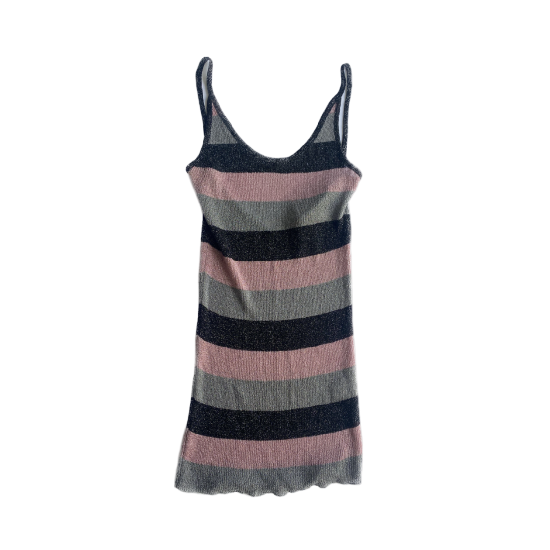 Dolce & Gabbana Striped Sheer Cami Top