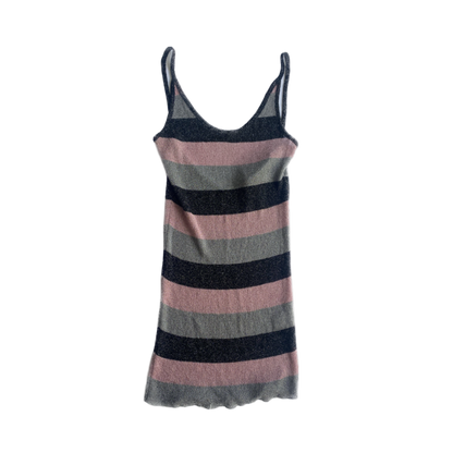 Dolce & Gabbana Striped Sheer Cami Top