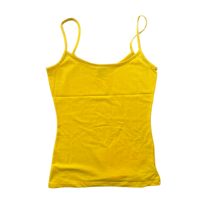 Dolce & Gabbana Beachwear Yellow Tank
