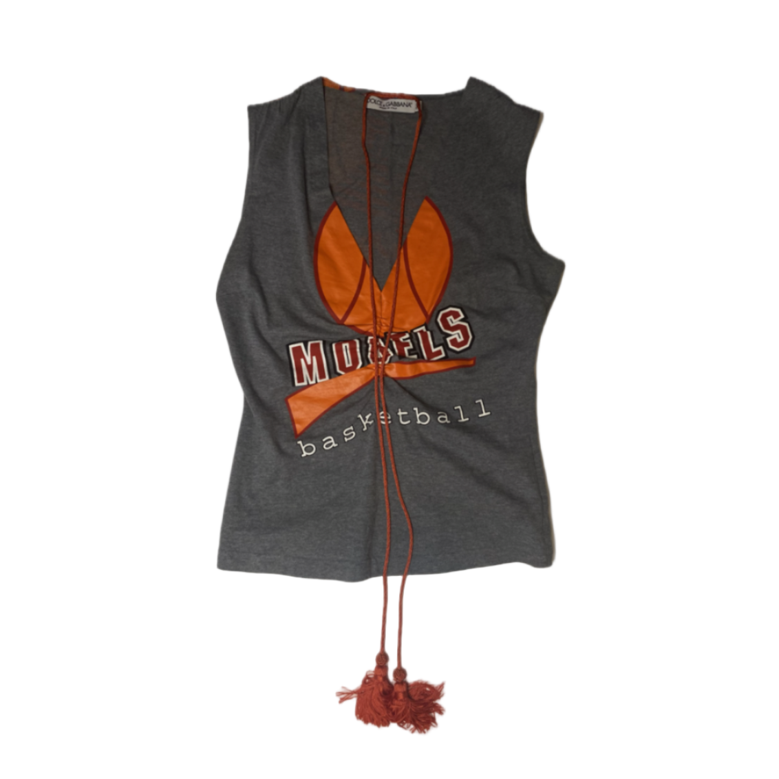 Dolce & Gabbana Basketball Tassel Top