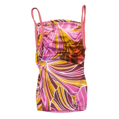 Dolce & Gabbana Floral Cowl Neck Top