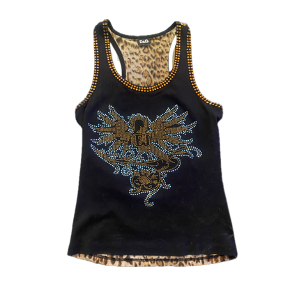 Dolce & Gabbana Elton John Leopard Top