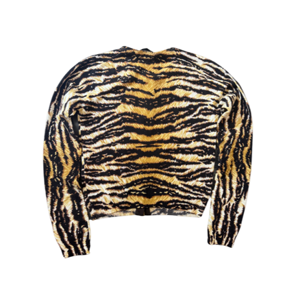 Dolce & Gabbana Tiger Print Cardigan
