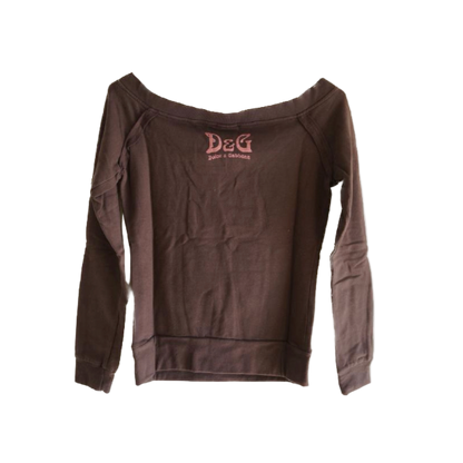 Dolce & Gabbana Off-the-Shoulder Crewneck