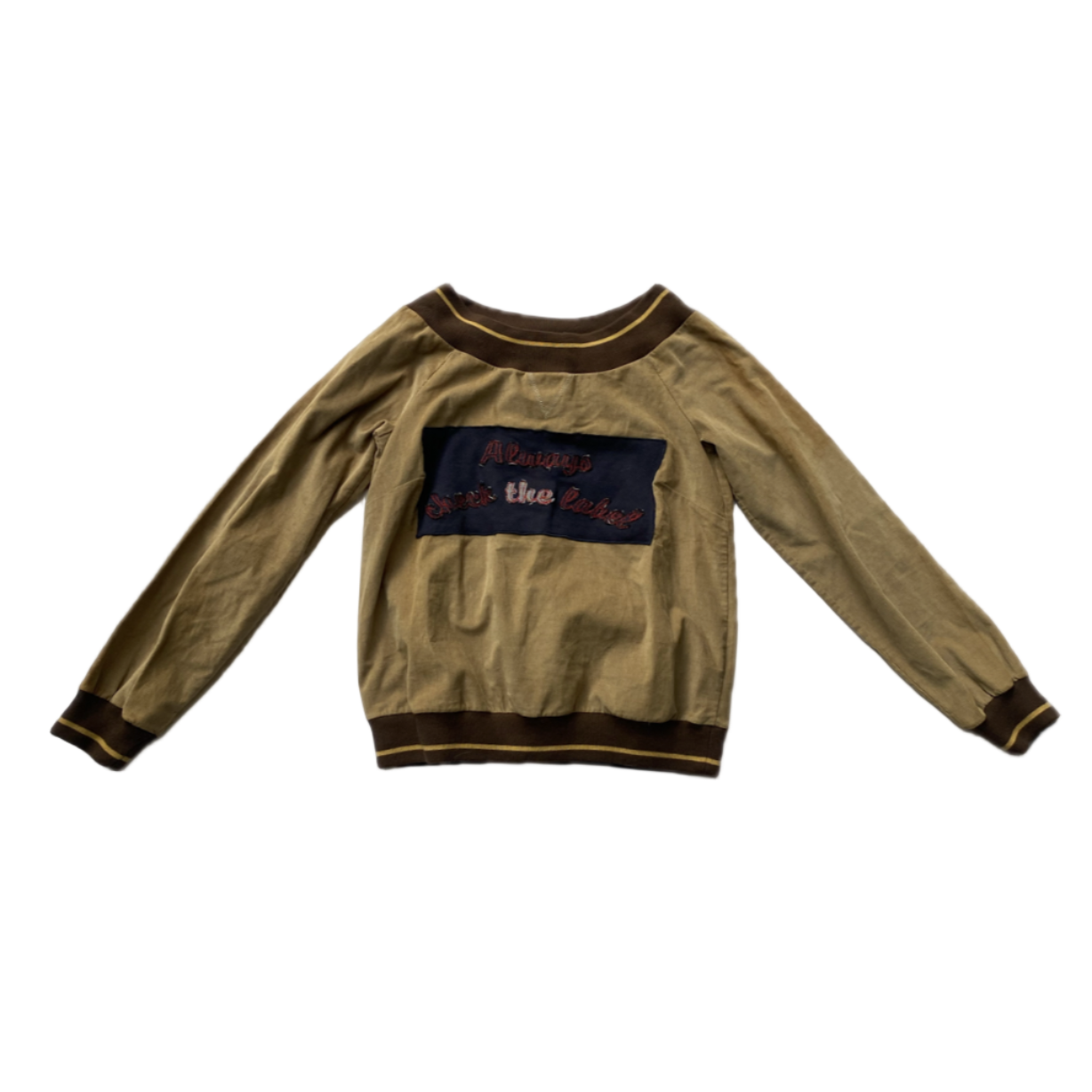 Dolce & Gabbana “Always Check the Label” Crewneck