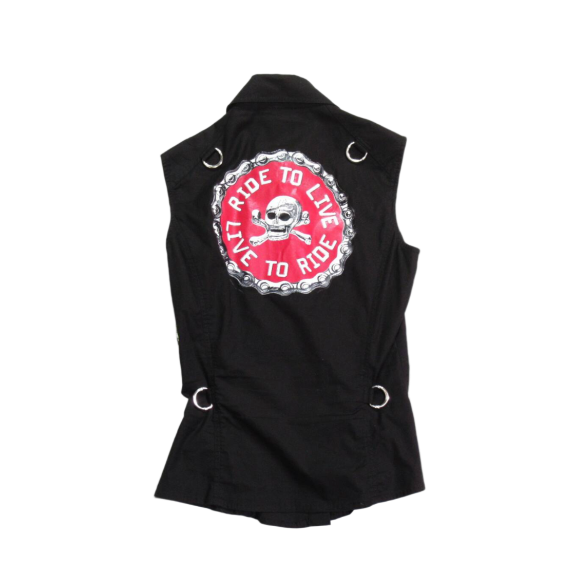 Versace Black ‘Chaos Couture’ Vest Top