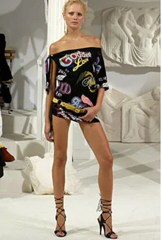 Dolce & Gabbana “Goddess Love” Mini Dress
