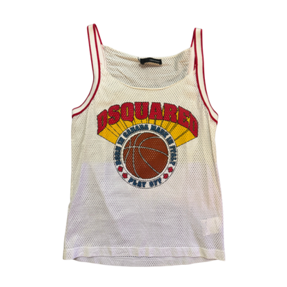 Dsquared² Basketball Mesh Tank Top