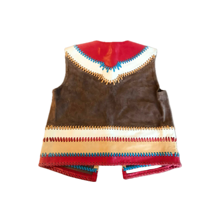Dsquared² Color Block Patchwork Vest