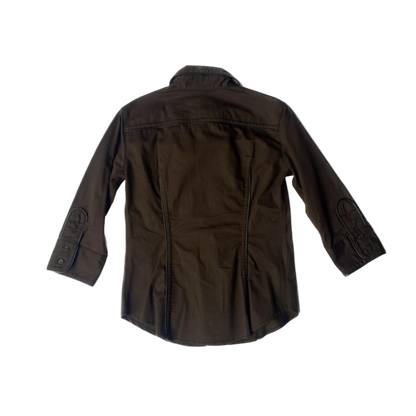 Dsquared² A/W 2004 Brown Button-up Top