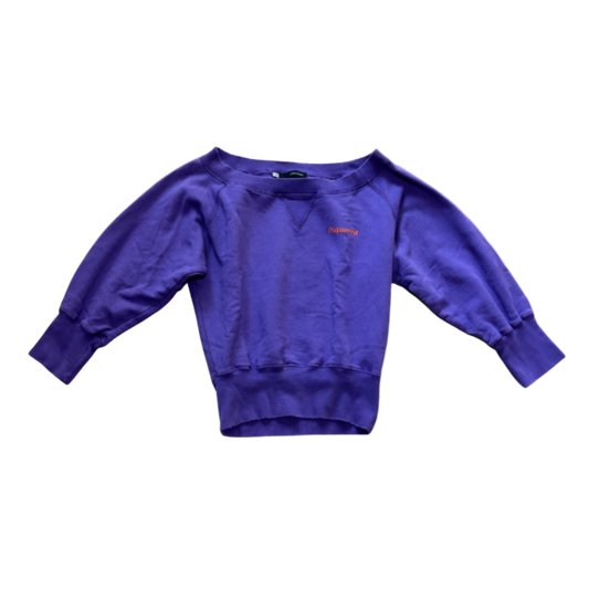 Dsquared² “Honey” Off-the-Shoulder Crewneck