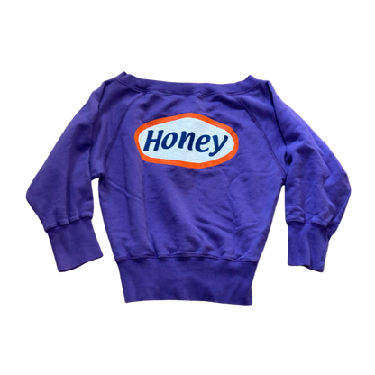 Dsquared² “Honey” Off-the-Shoulder Crewneck