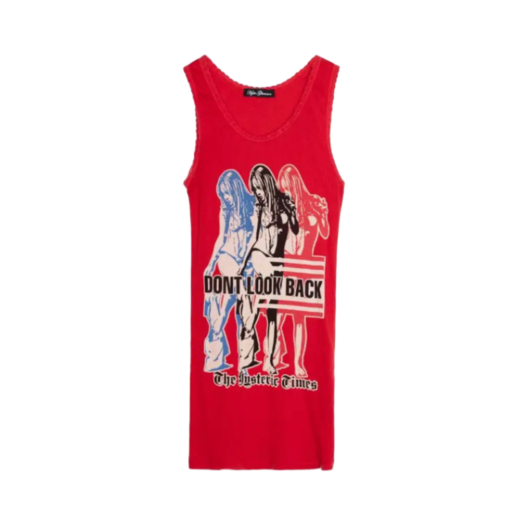 Hysteric Glamour “Don’t Look Back” Tank Top
