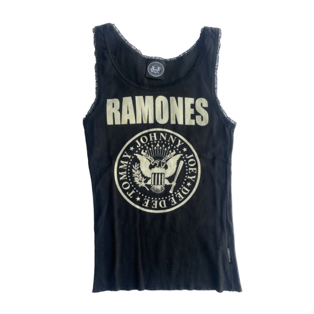 Hysteric Glamour Black “Ramones” Tank Top