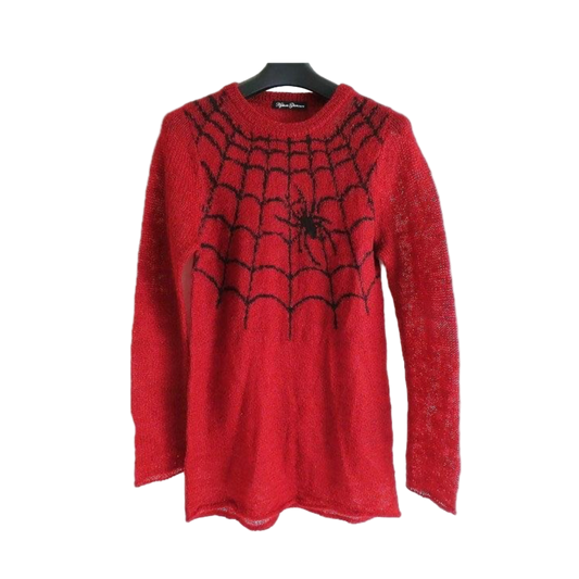 Hysteric Glamour Spiderweb Mohair Sweater