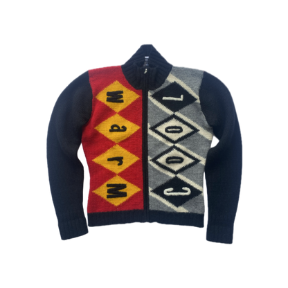 Moschino Cheap & Chic ‘Warm/Cool’ Zip Up