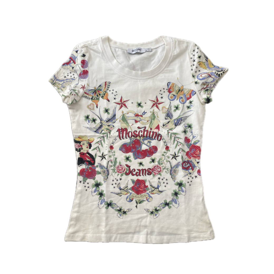 Moschino Jeans Tattoo Top