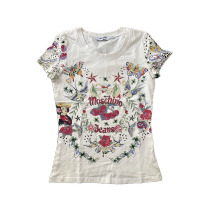 Moschino Jeans Tattoo Top