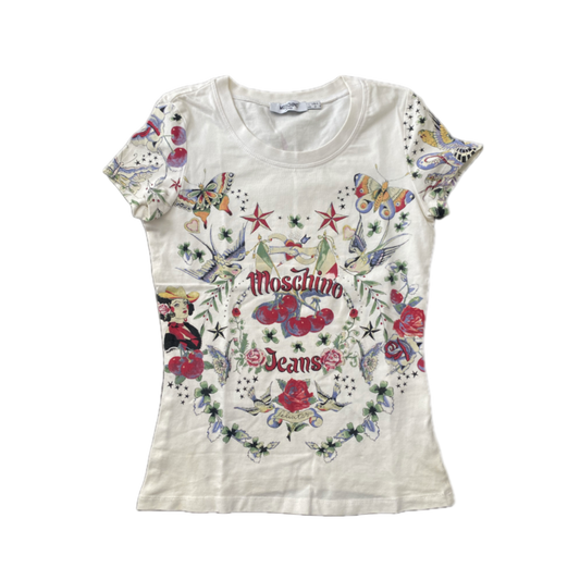 Moschino Jeans Tattoo Top
