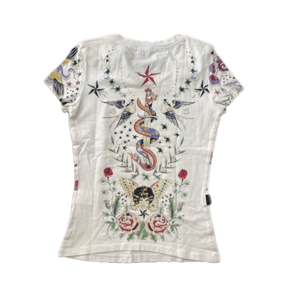 Moschino Jeans Tattoo Top